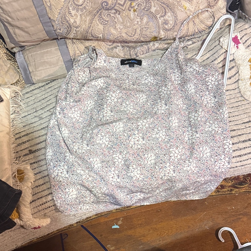 a new day Floral Ditsy Print Camisole - Cream, Pink, Blue